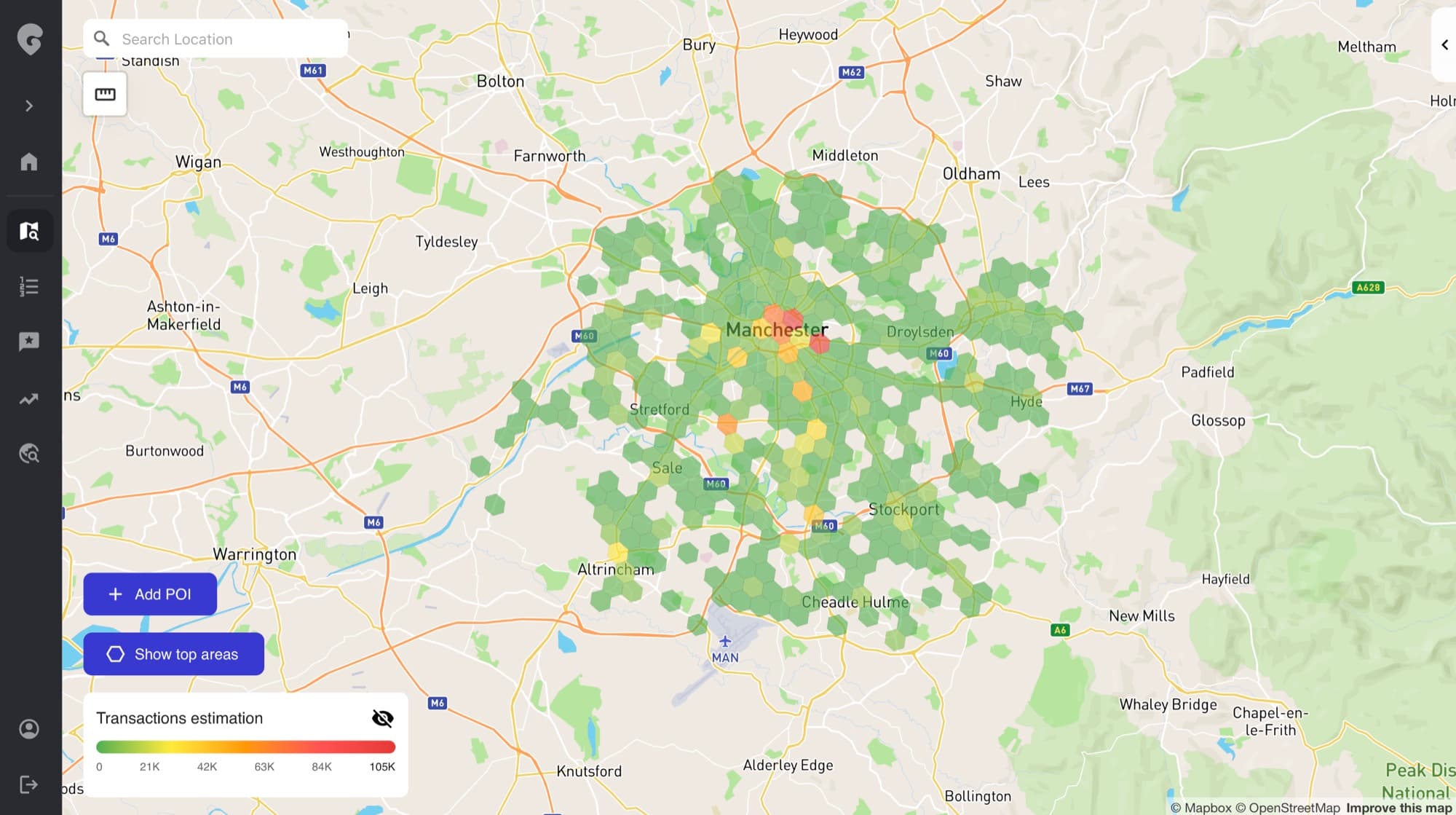 City order heatmap